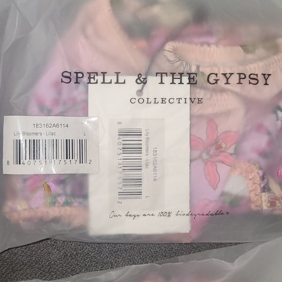 New spell designs lily bloomers lilac L panty pink - Picture 11 of 12